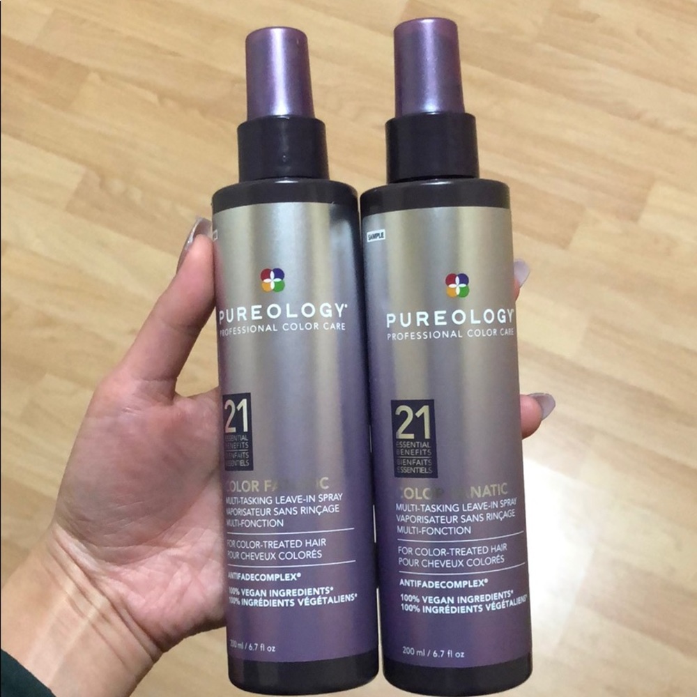 (2) Pureology Color Fanatic Multi-tasking Leave in
